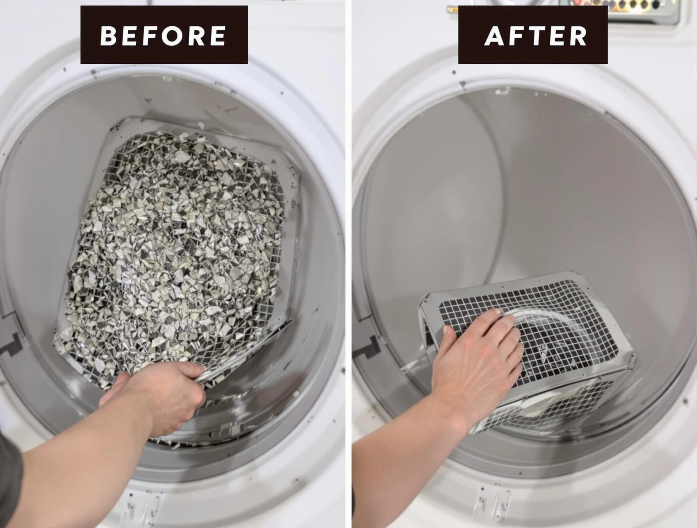 Professional lint trap cleaning by Smyrna Dryer Vent Cleaning in Smyrna