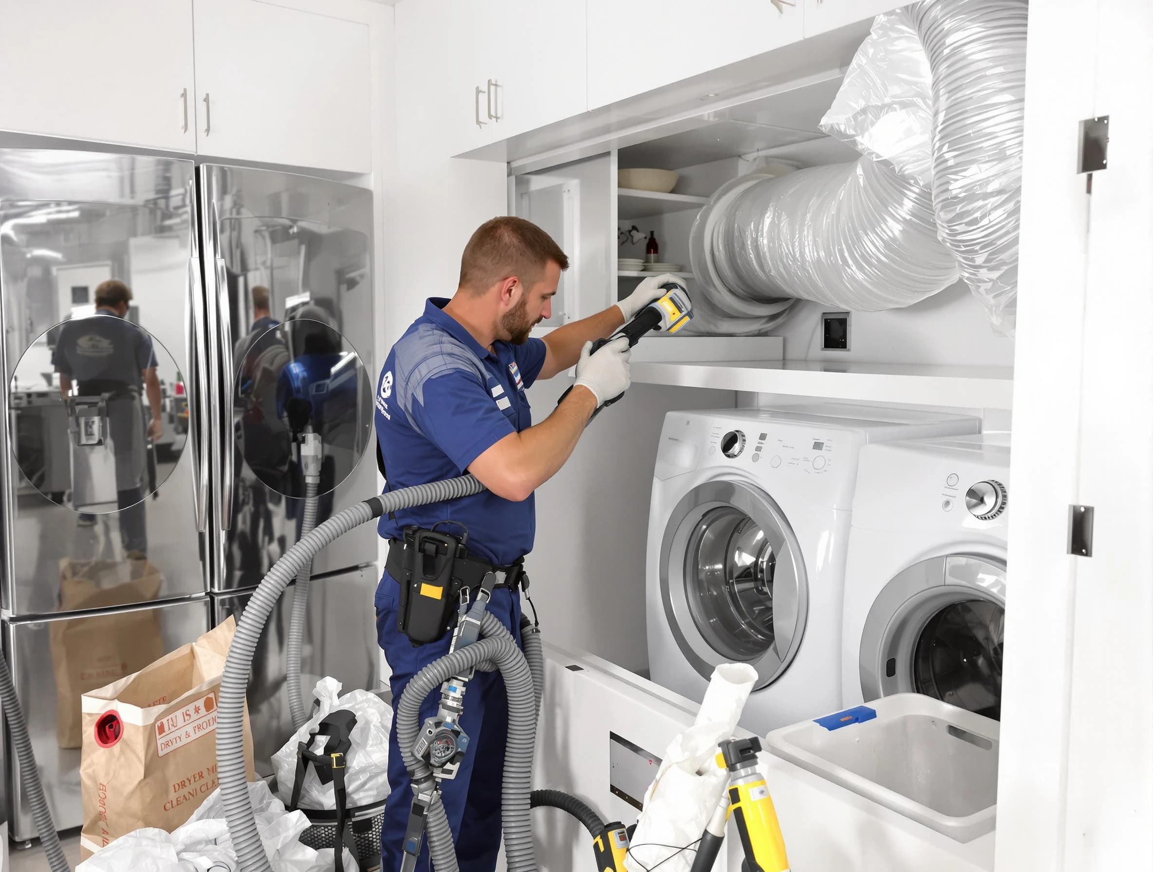 Professional duct cleaning by Smyrna Dryer Vent Cleaning in Smyrna