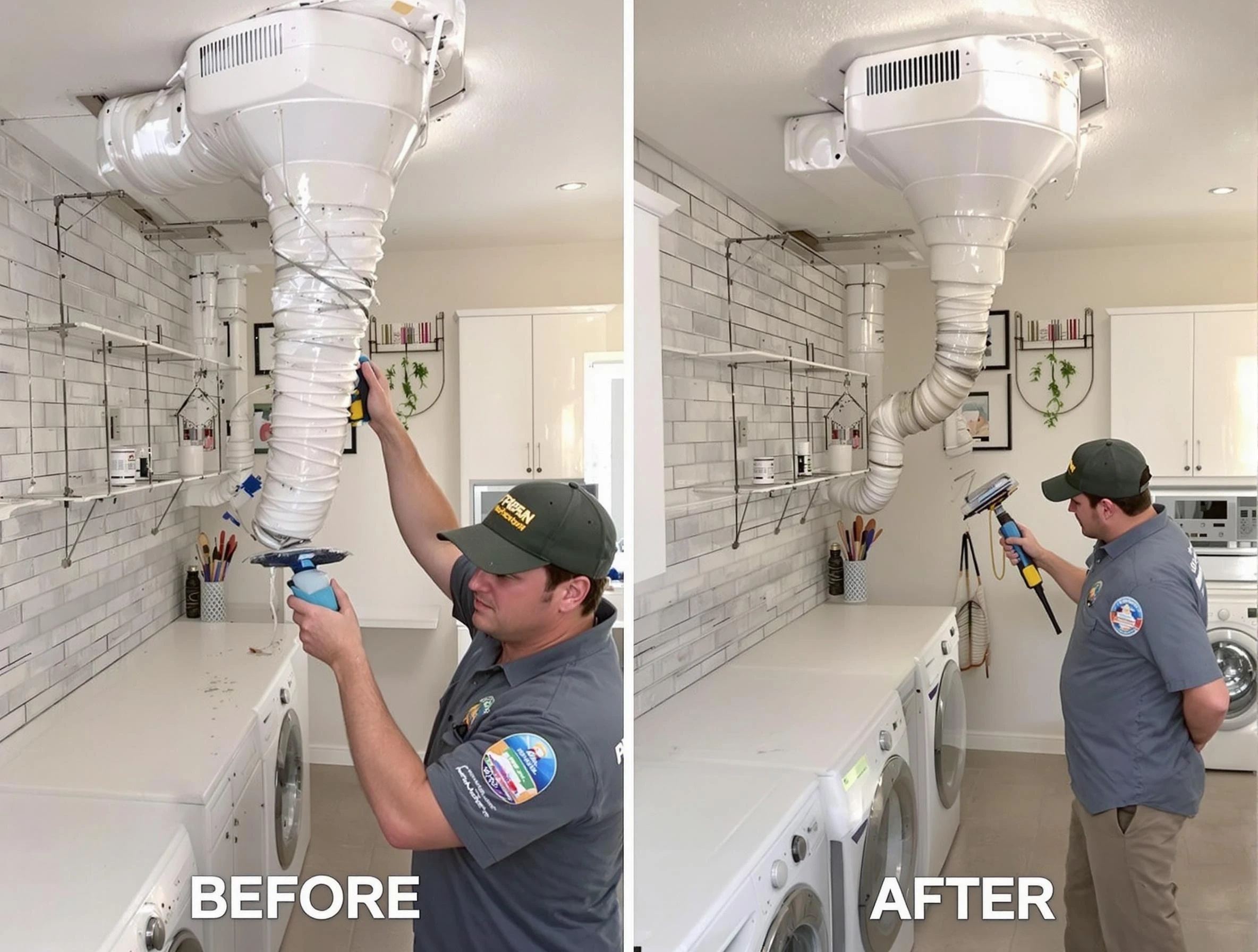 Professional dryer exhaust vent cleaning by Smyrna Dryer Vent Cleaning in Smyrna