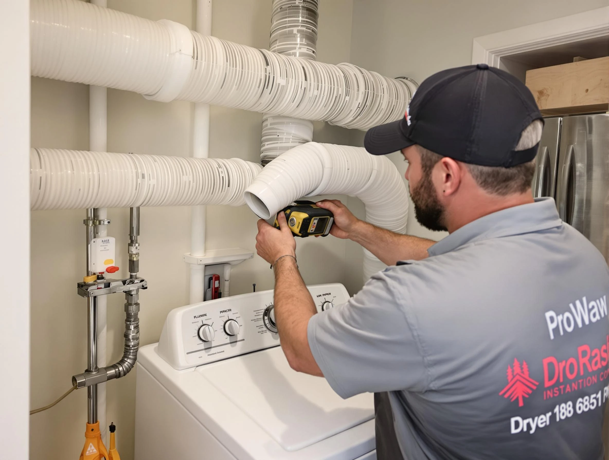 Professional dryer vent hose installation by Smyrna Dryer Vent Cleaning in Smyrna