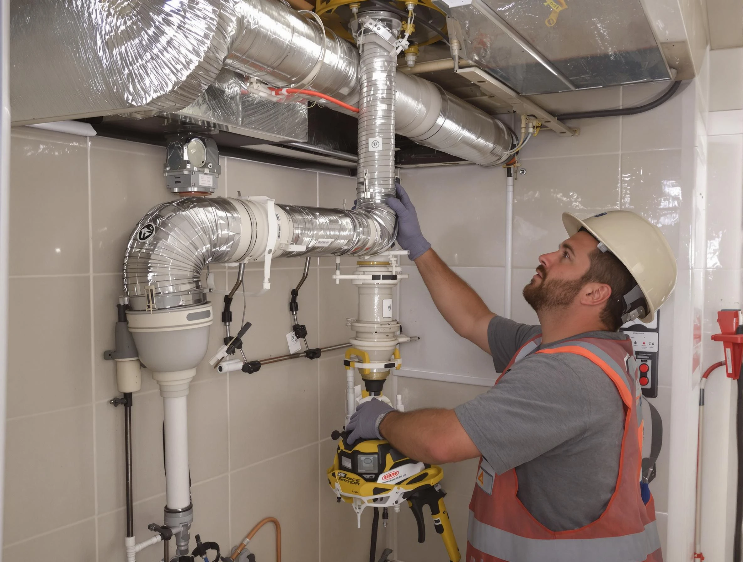 Smyrna Dryer Vent Cleaning expert performing professional dryer vent repair and installation in Smyrna